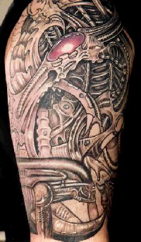 my right upperarm tattoo by Errol
