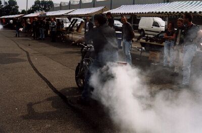 Frank on his Buell